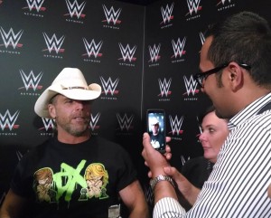 Me with Shawn Michaels