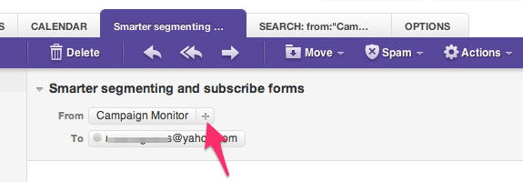 Yahoo White Listing
