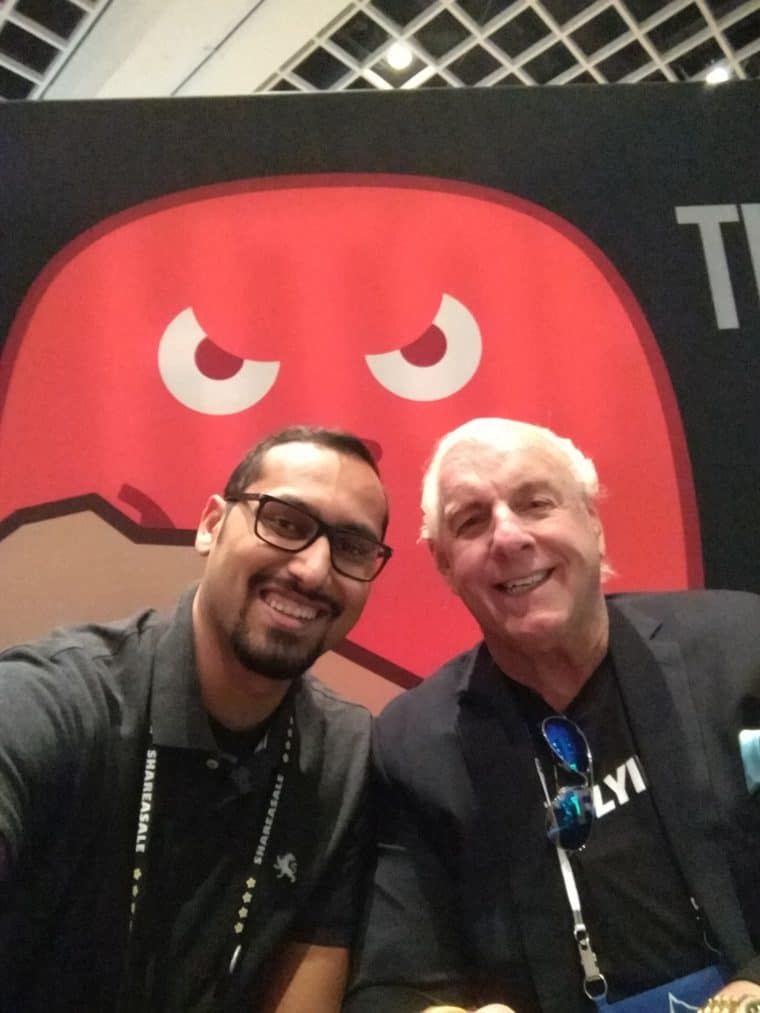 Me with Ric Flair Me with Ric Flair