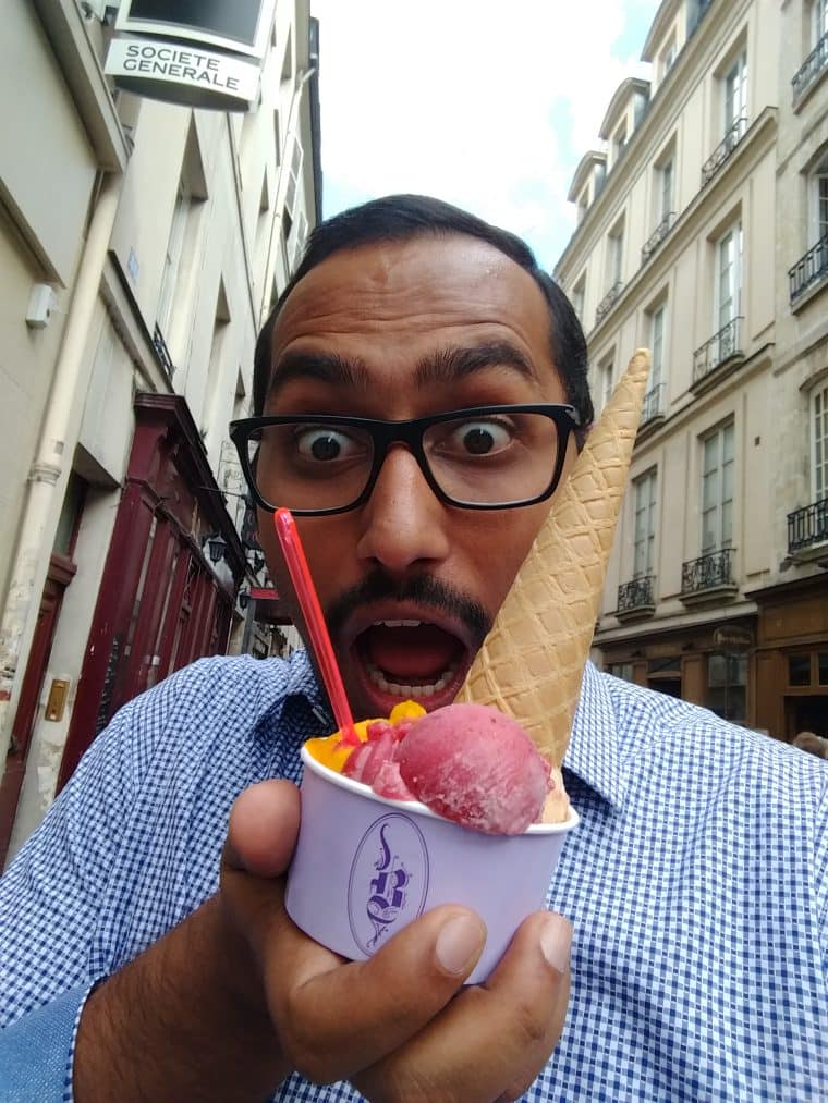 When in Paris, you gotta eat this ice cream When in Paris, you gotta eat this ice cream