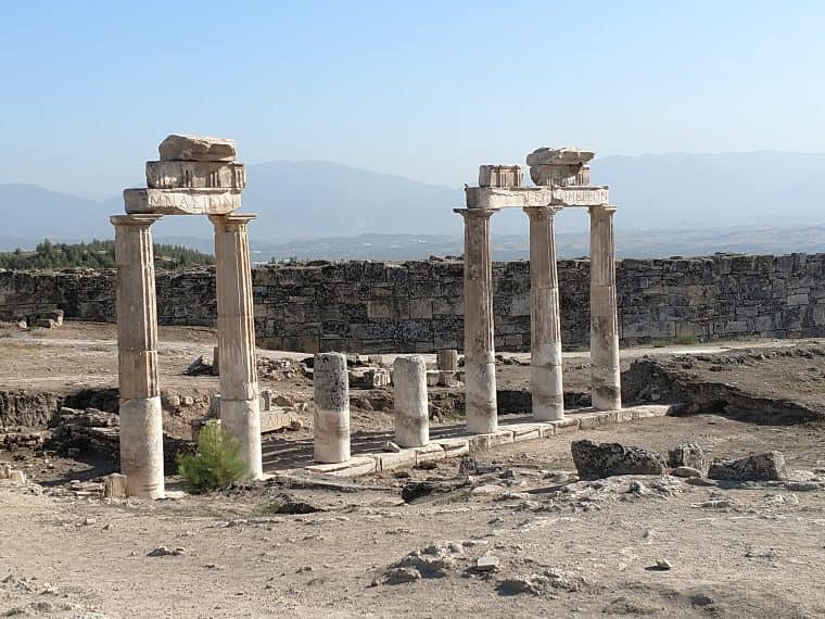 Pamukkale in Turkey Pamukkale in Turkey