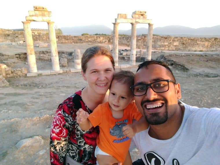 Pamukkale in Turkey Pamukkale in Turkey