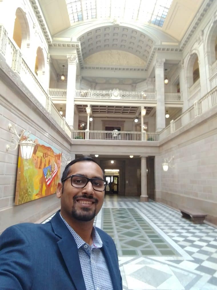 At the Hartford City Hall At the Hartford City Hall