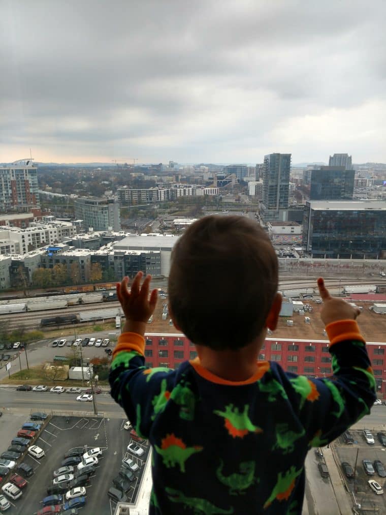 Solly enjoying the Nashville view at WordCamp US Solly enjoying the Nashville view at WordCamp US