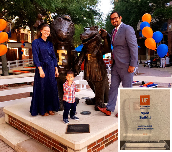 University of Florida Outstanding Young Alumnus Award 2018