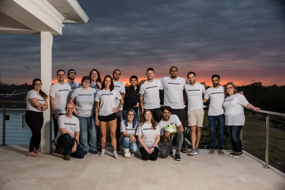 OM Team photo sunset OM Team photo sunset