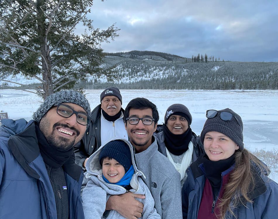 Family Photo at Yellowstone with my parents