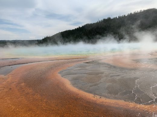 The actual Prismatic Spring Photo The actual Prismatic Spring Photo