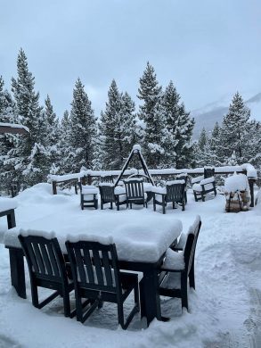 So much snow .... So much snow ....
