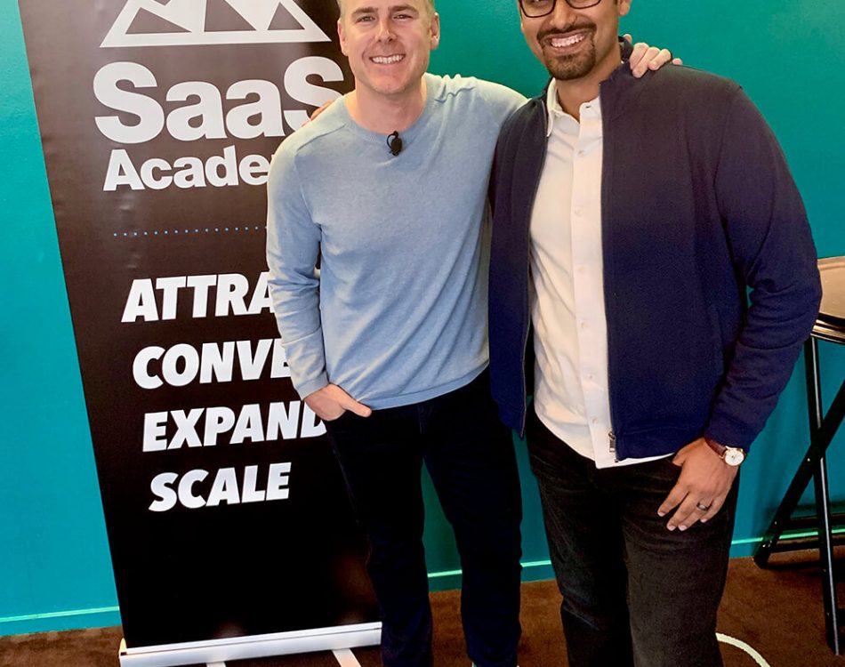 With Dan Martell at his mastermind event SaaS Academy