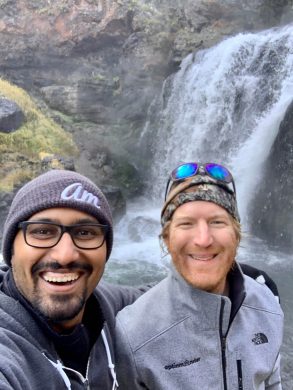Yellowstone Waterfall with Jared Yellowstone Waterfall with Jared