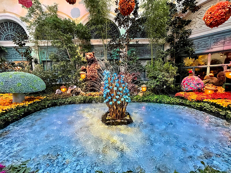 Cool exhibit in Bellagio Las Vegas