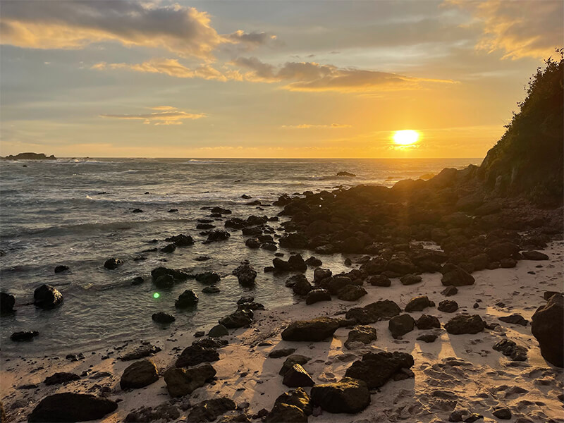 Sunset view from Punta Mita