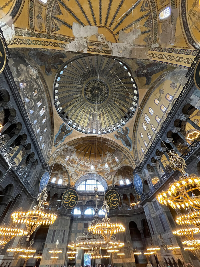 Hagia Sofia Dome from Inside