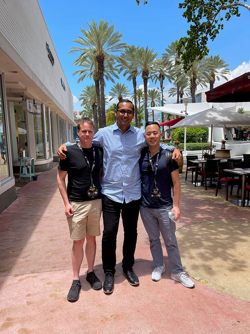 In Miami with Eric Siu and Chris Sparling