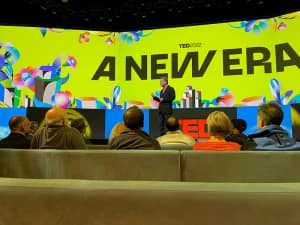 TED front row seats - donor perk