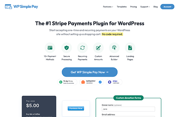 WP Simple Pay