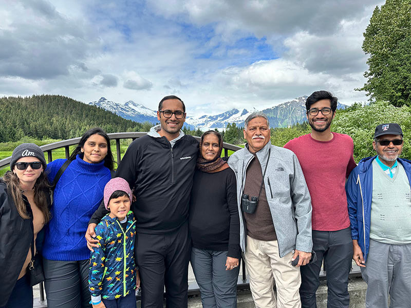 Balkhi Family Photo Alaska 2023