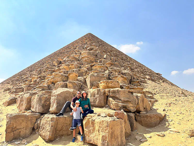 Photo at the Pyramids