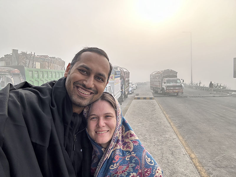 Stuck on Lahore Motorway due to Fog but the fun doesn't stop
