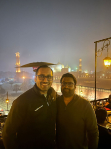 With my friend Hasan in Lahore
