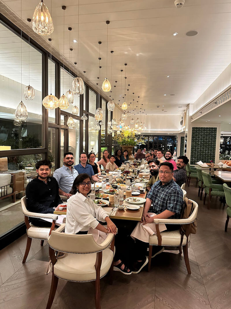 Team Dinner at WordCamp Asia