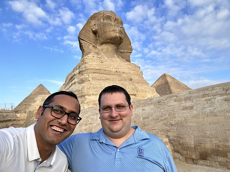 Syed and Christoff at Sphinx
