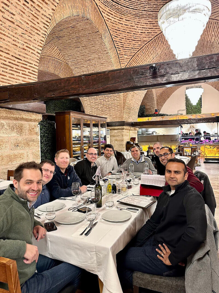 AM Leaders dinner at Nusret in Grand Bazaar Istanbul