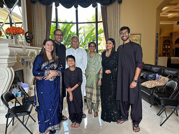 Eid Family Photo with my parents and siblings