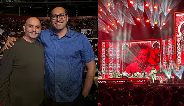 Rahat Fateh Ali Khan concert with Mohnish