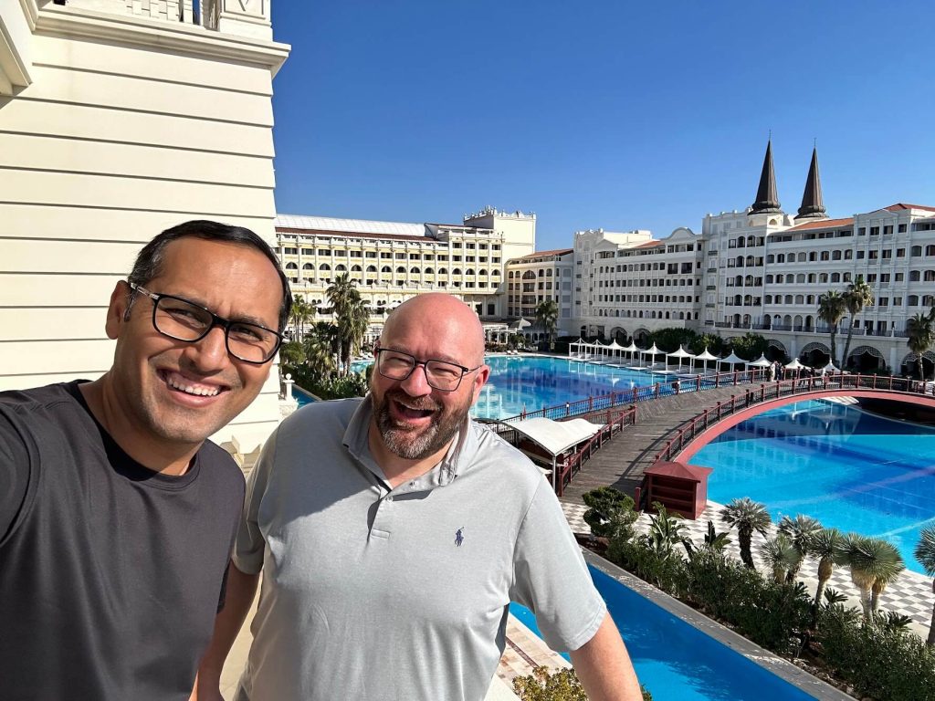 Syed with Blair Williams from MemberPress